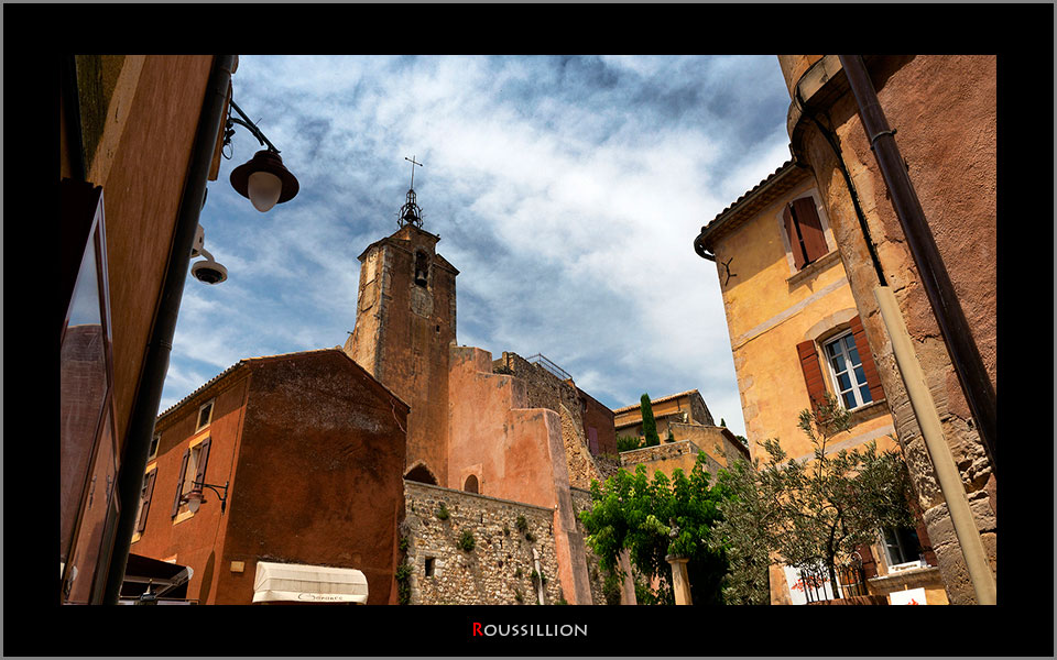 warm colours of roussilion